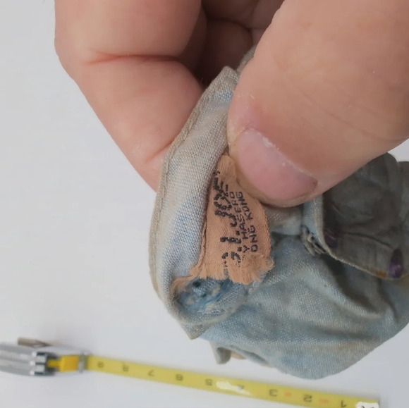 Vintage GI JOE Sea Adventure Rescue Navy Uniform - 1 - Picture 3 of 3